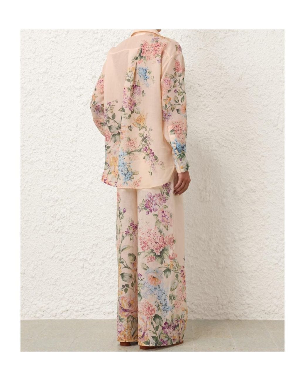 Zimmermann White Halliday Relaxed Shirt