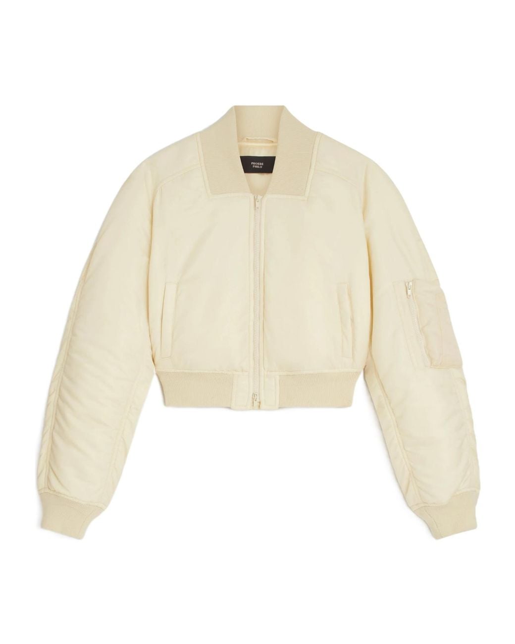 Phoebe Philo Natural Pilot Casual Jacket