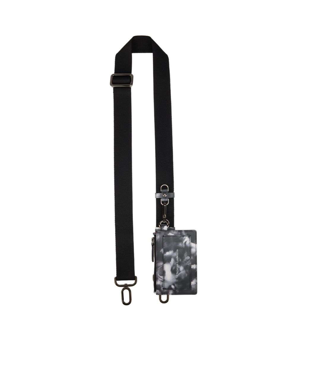 Christian Louboutin White Kosmica Cross Body Bag for men