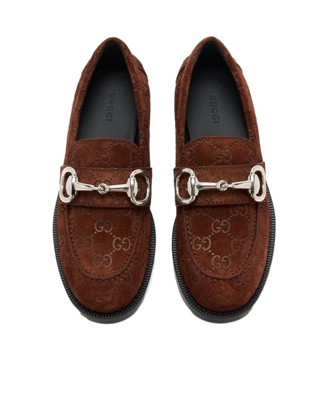 Gucci Brown Boulevard Loafers