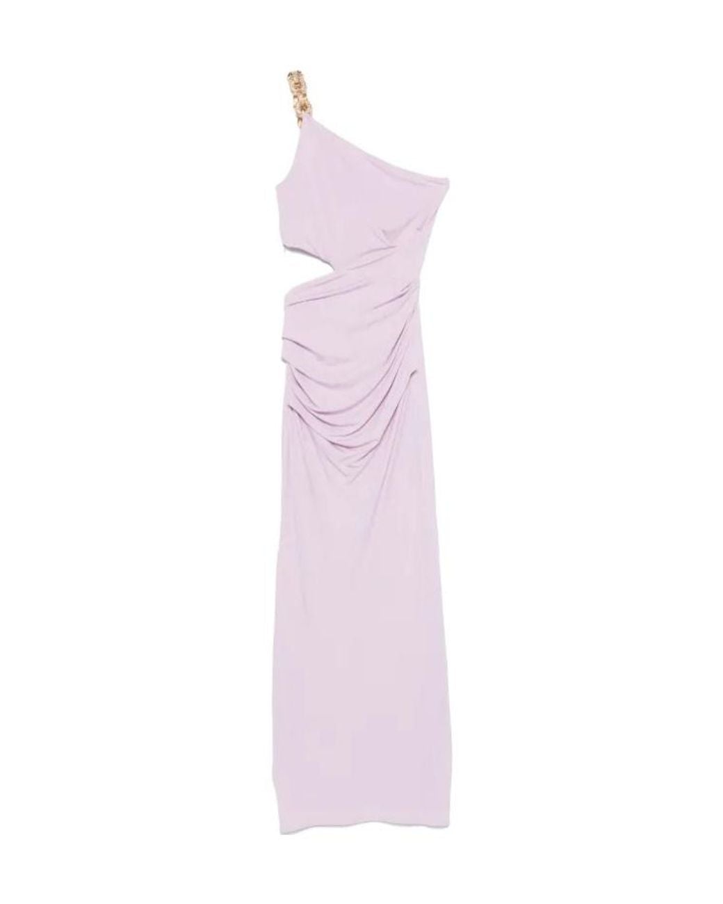 Cult Gaia Purple Cobie Gown