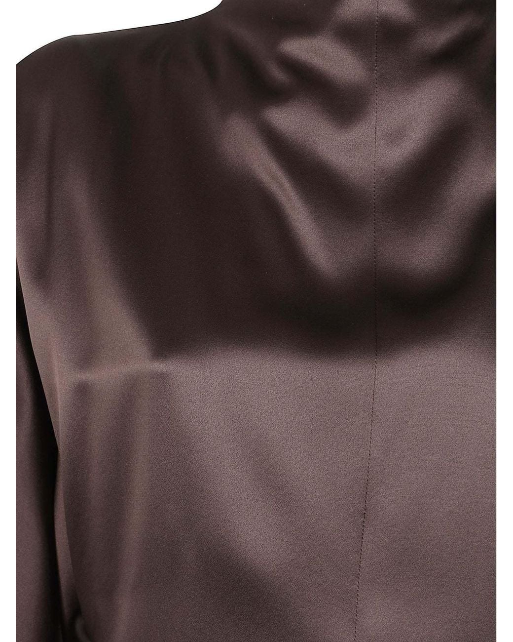 Max Mara Brown Spuma Long Dress