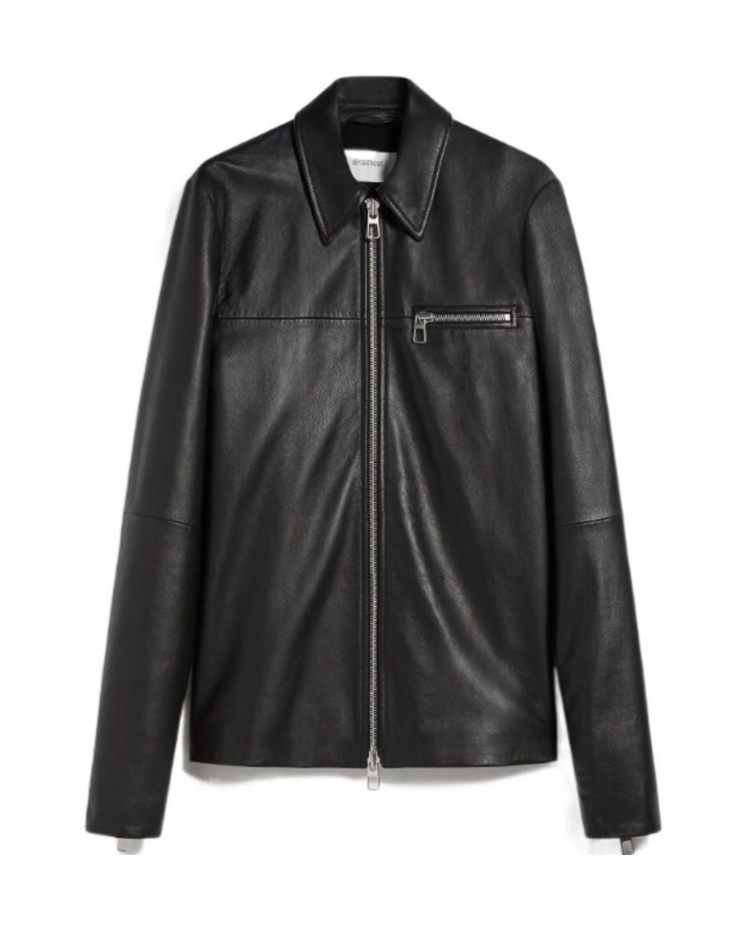 Sportmax Black Zip-Up Long-Sleeved Jacket