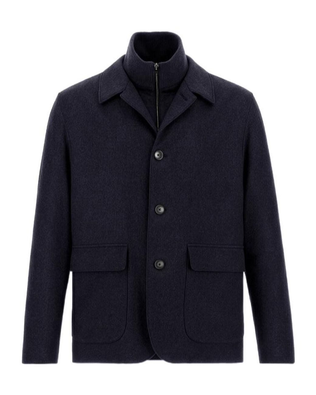 Herno Blue Resort Blazer for men