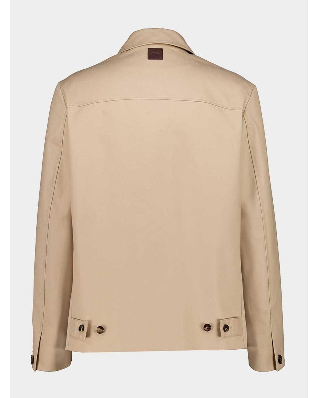 Dior Natural Workwear Jacket With Embroidery for men