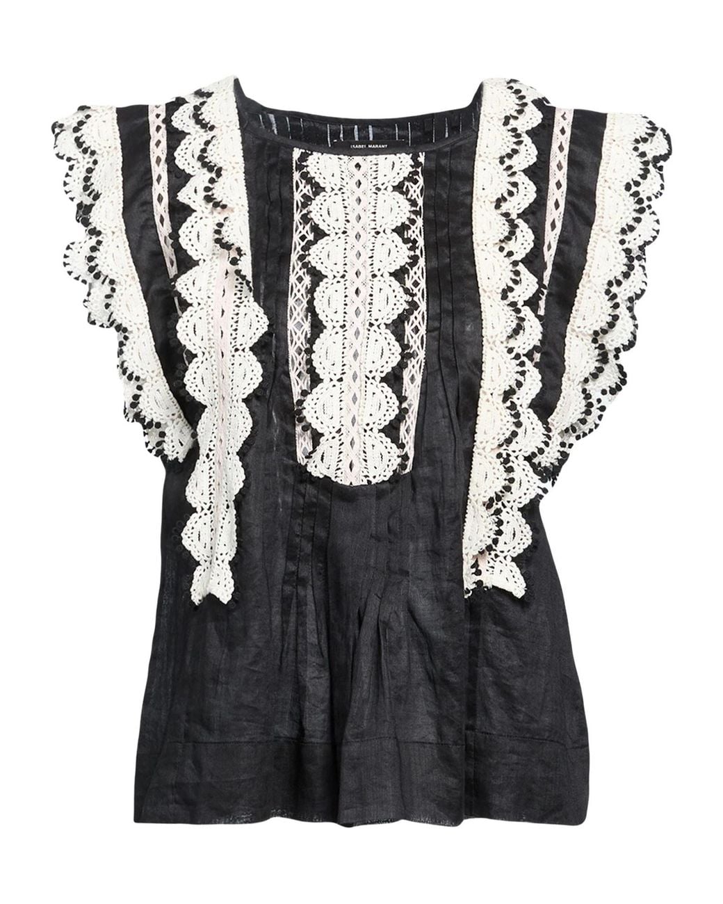 Isabel Marant Black Crewneck Tops