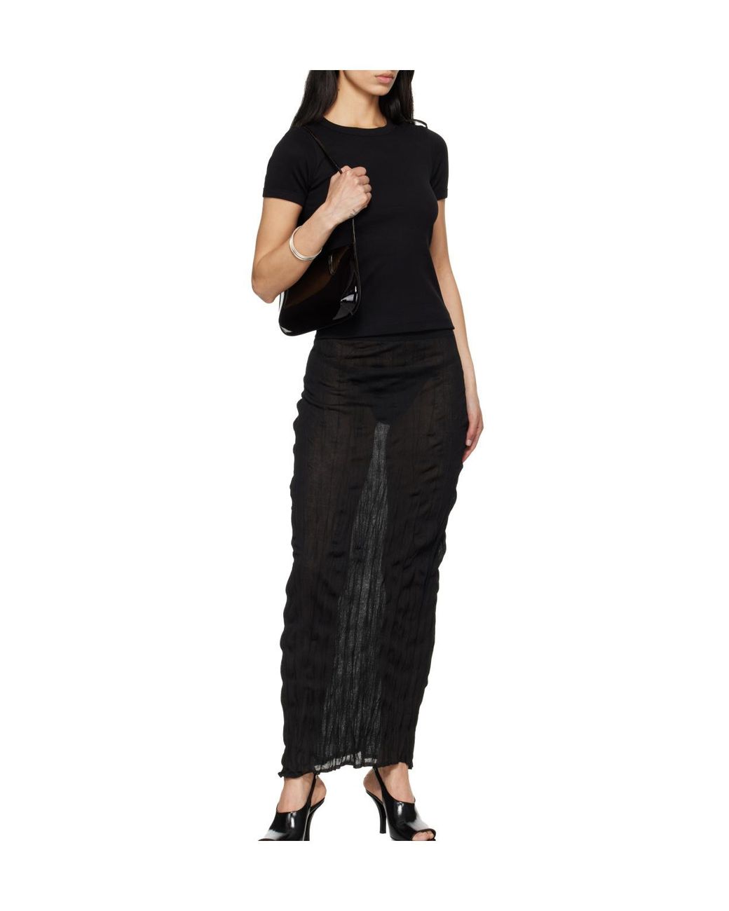 Flore Flore Black Car T-Shirt