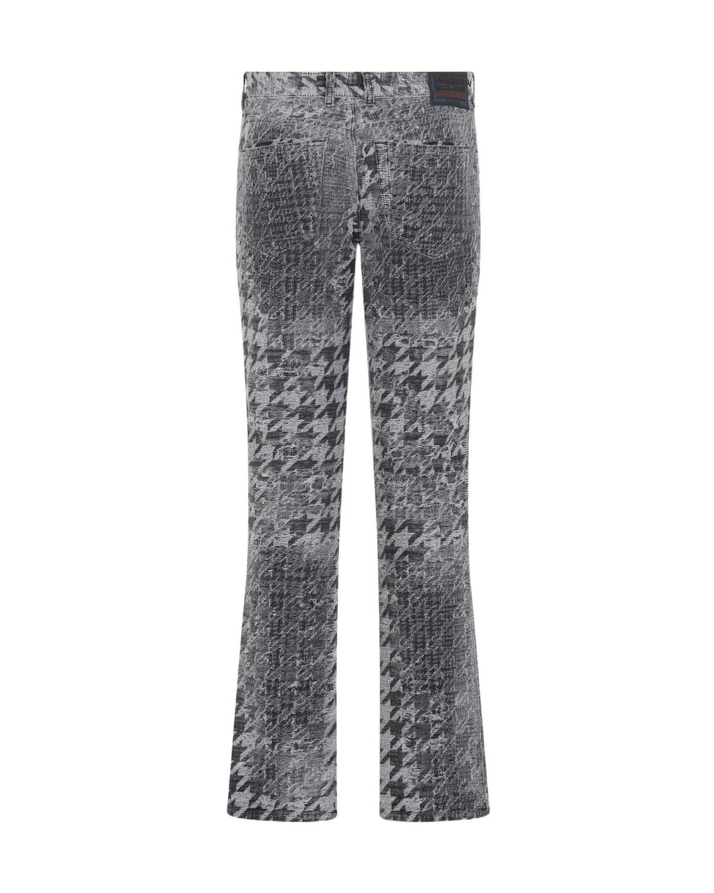 DIESEL Gray 1992 D-Jiann Distressed Flared Jeans