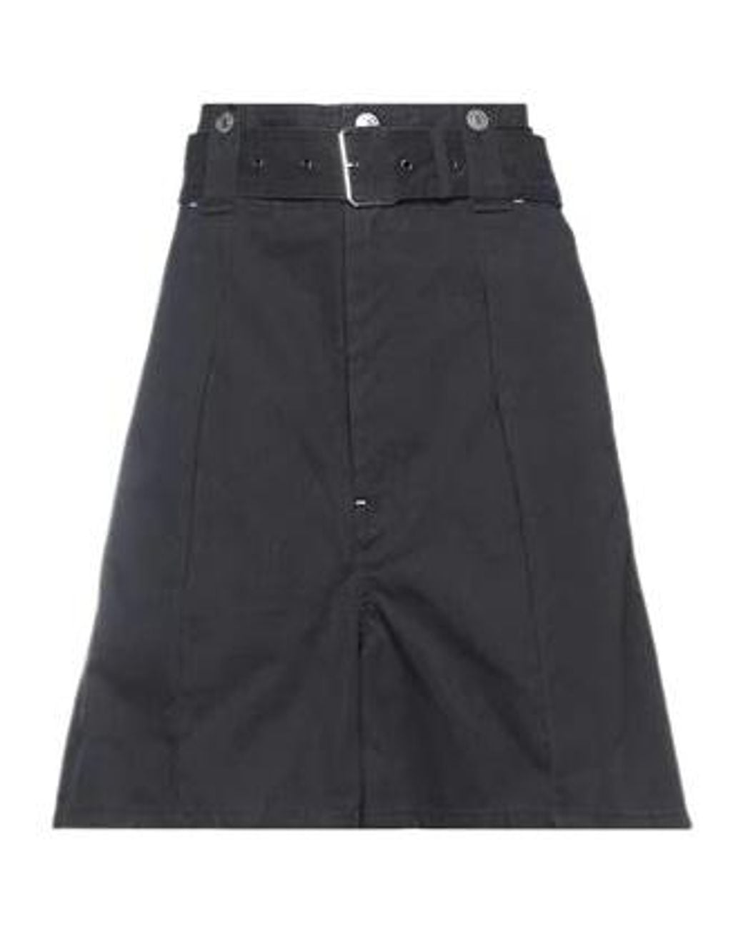 Isabel Marant Black High Waist Denim Shorts
