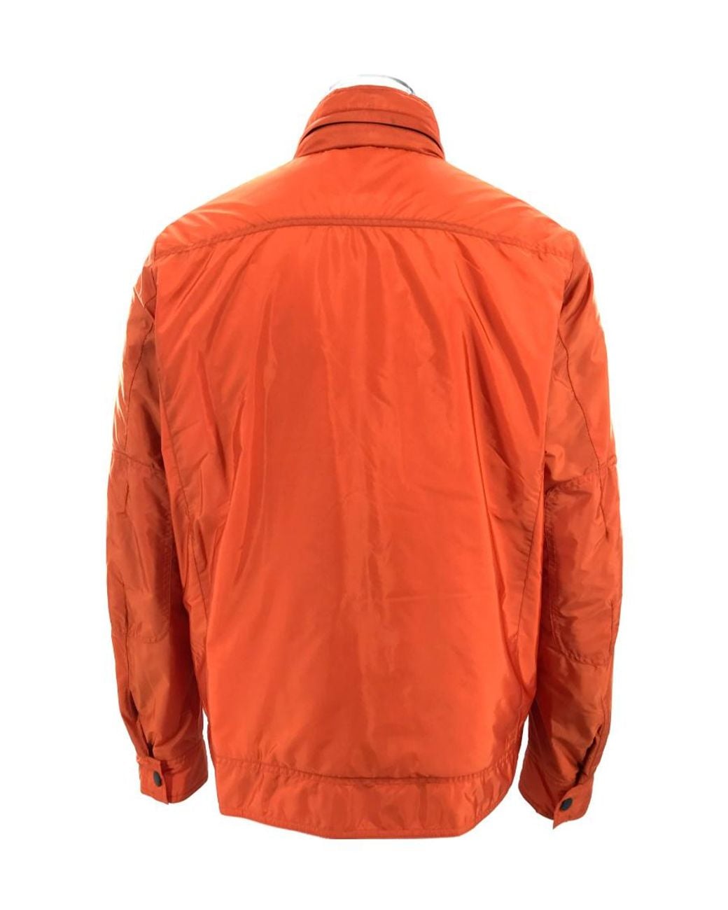 Paul & Shark Orange Zip-Up Cotton Padded Jacket for men