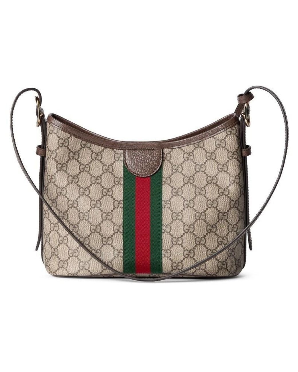 Gucci Gray Ophidia Small Shoulder Bag