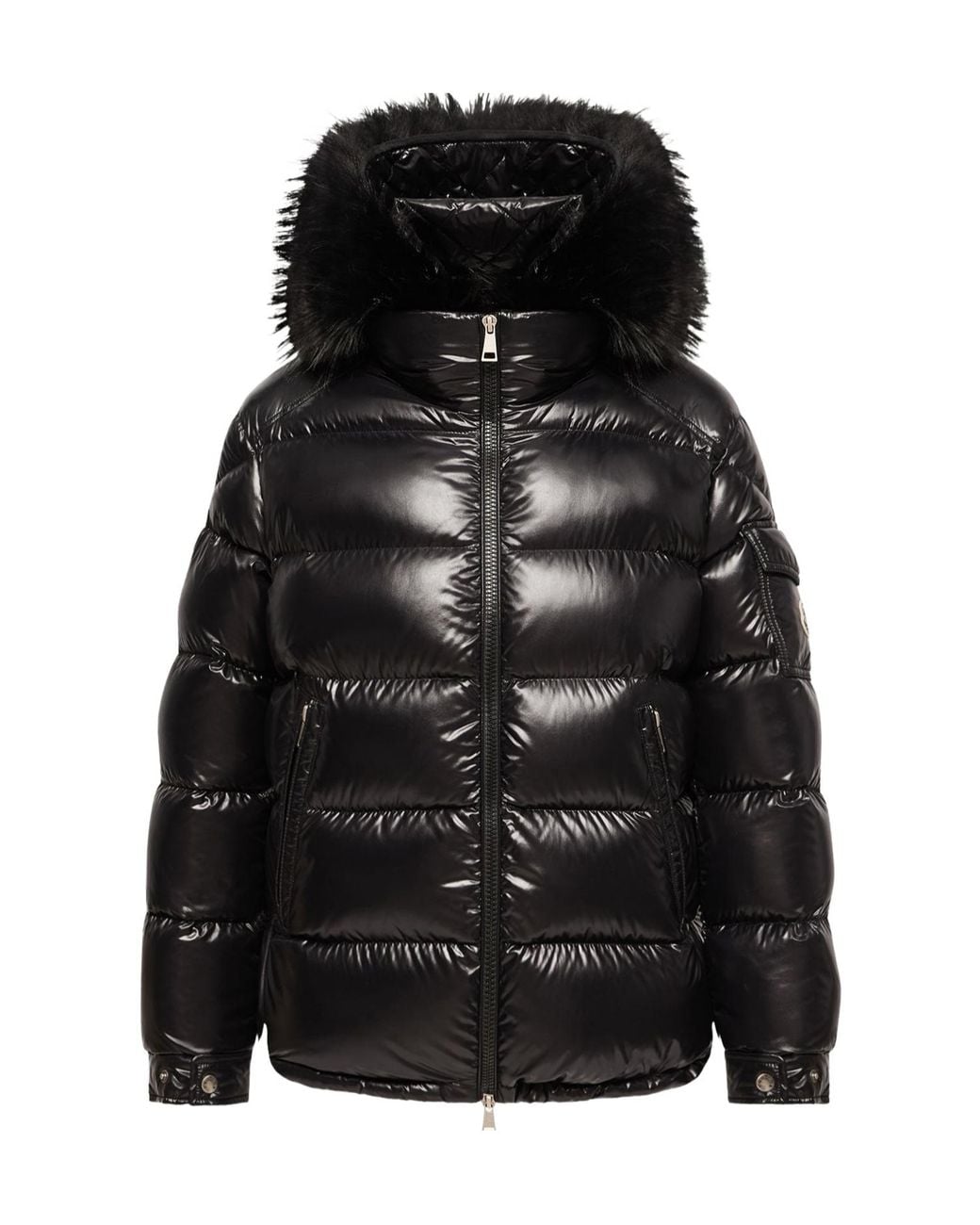 Moncler Black Hypolais Short Down Jacket