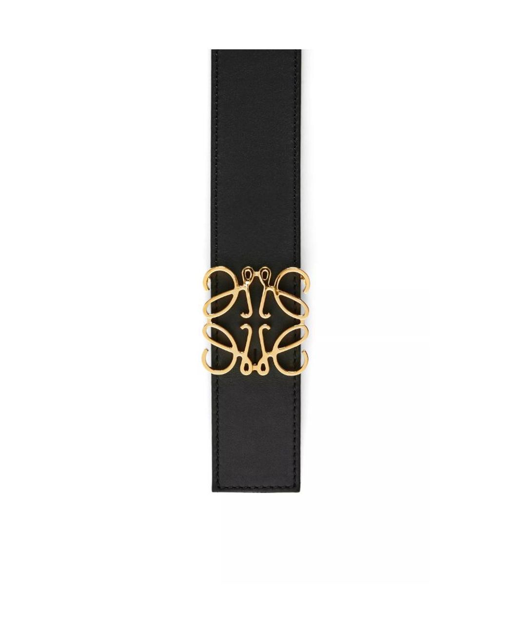 Loewe Blue Reversible Anagram Belt for men