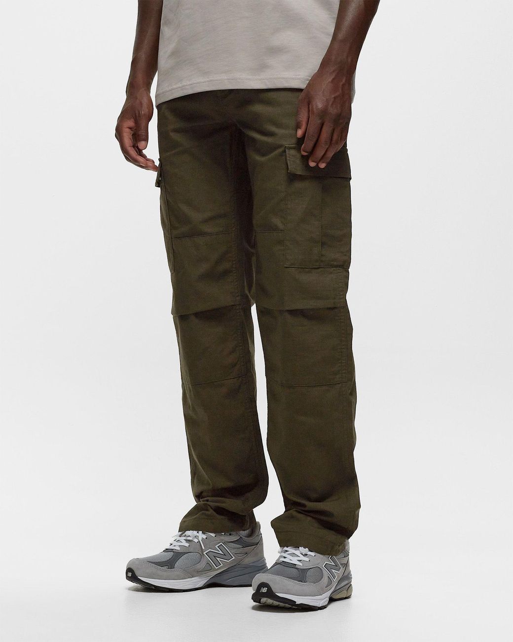 Carhartt Green Wip Aviation Ripstop Cargo Pants for men