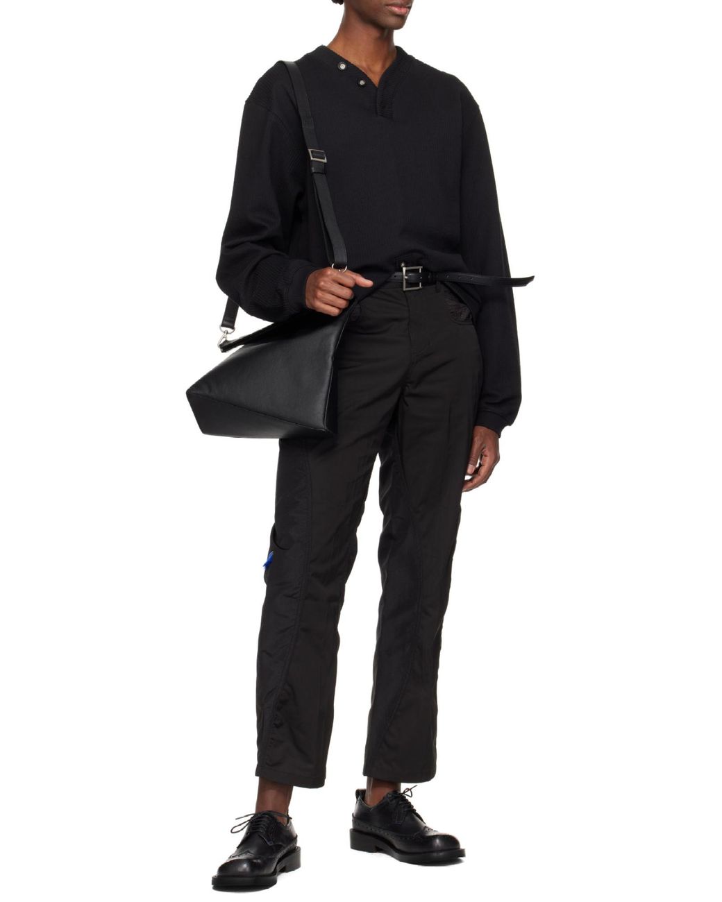 ADERERROR アーダーエラー ブラック Cross Product. 108 バッグ ADERERROR 】☆Puloaf cross bag (ADERERROR/ショルダーバッグ
