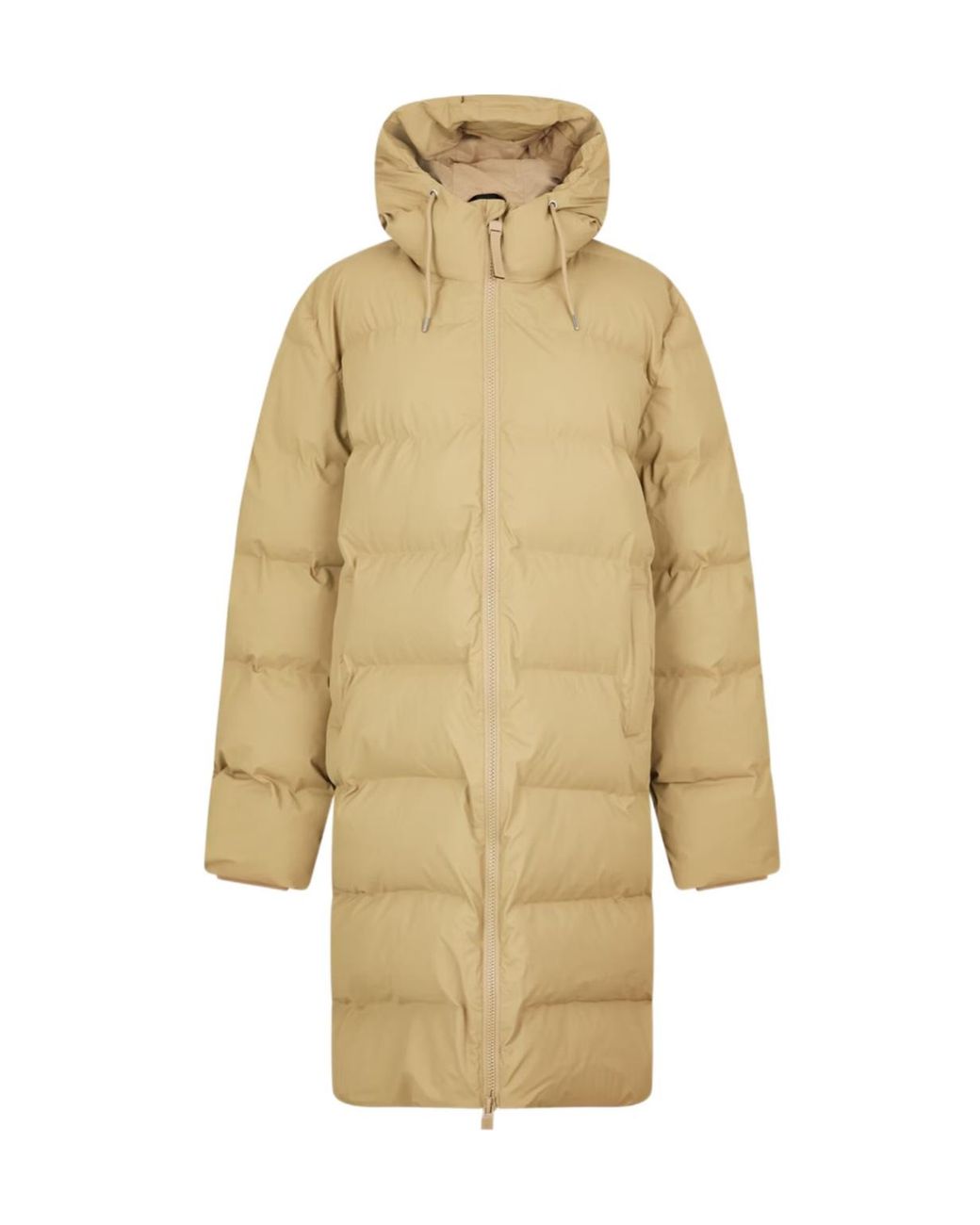 Rains Natural Long-Sleeved Cotton-Padded Jacket