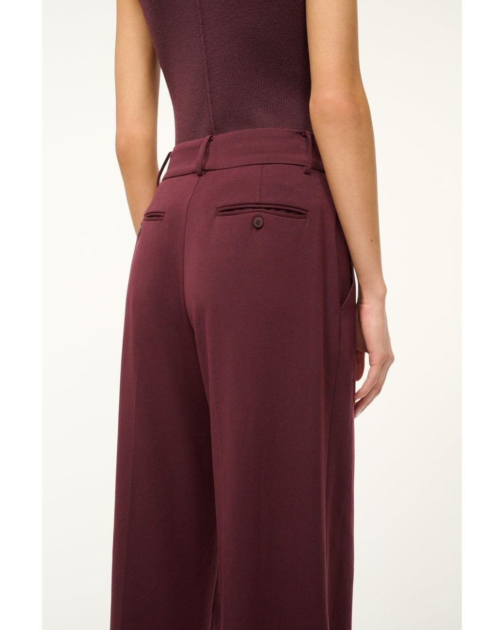 Staud Prince Suiting Tailored Trousers