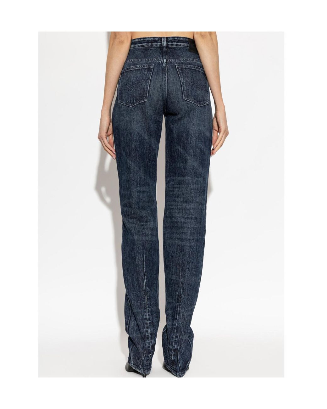 DIESEL Blue D Heel Straight Leg Jeans