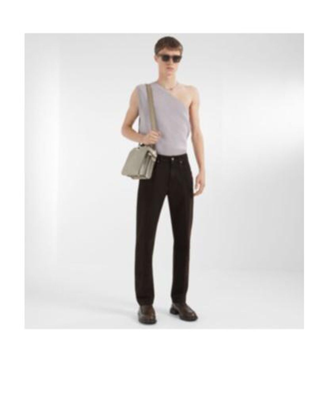 Fendi Metallic Peekaboo Iseeu Mini Tote Bag for men
