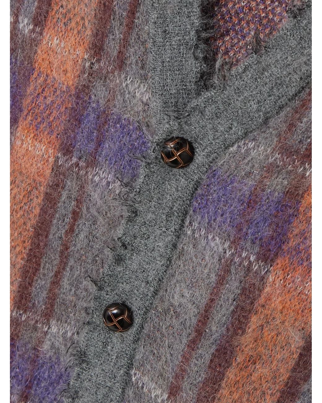 R13 Multicolor Checked Sweater