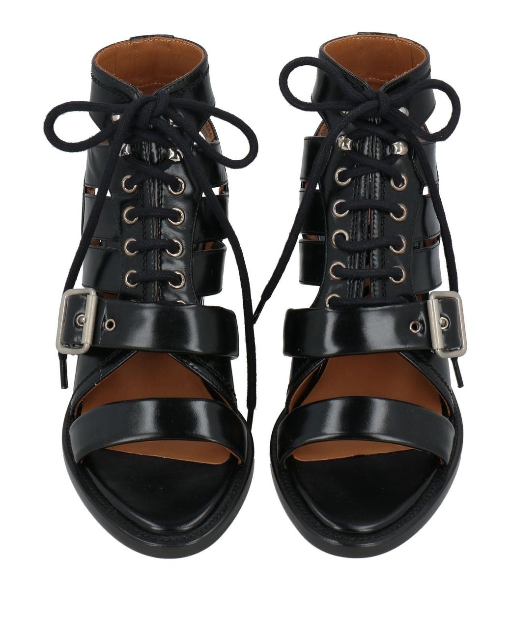Chloé Black Gladiator Sandals