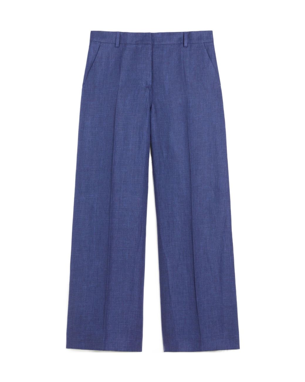 Weekend by Maxmara Blue Maliziz Straight Leg Pants