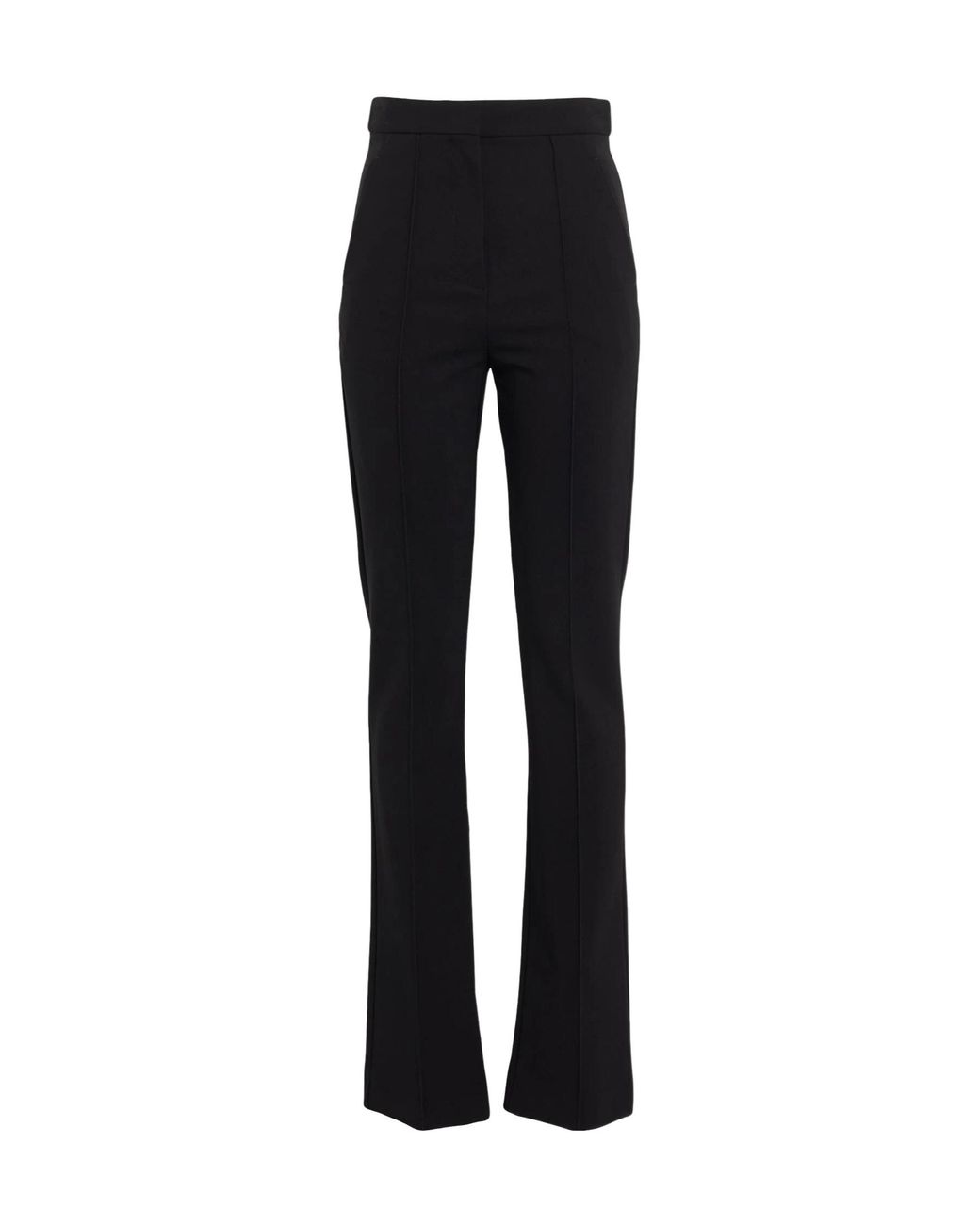 Max Mara Black Slim-Fit Flared Pants