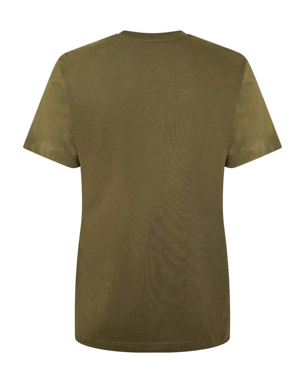 Moncler Green Printed Logo T-Shirt for men