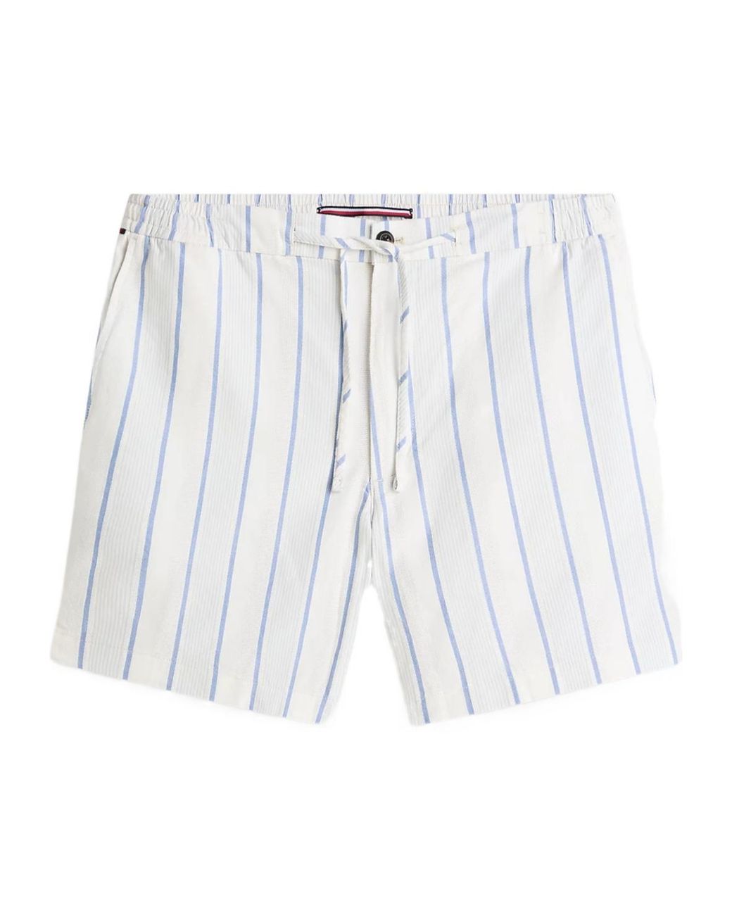 Tommy Hilfiger Blue Dover Open Weave Dobby 8 Inseam Shorts for men