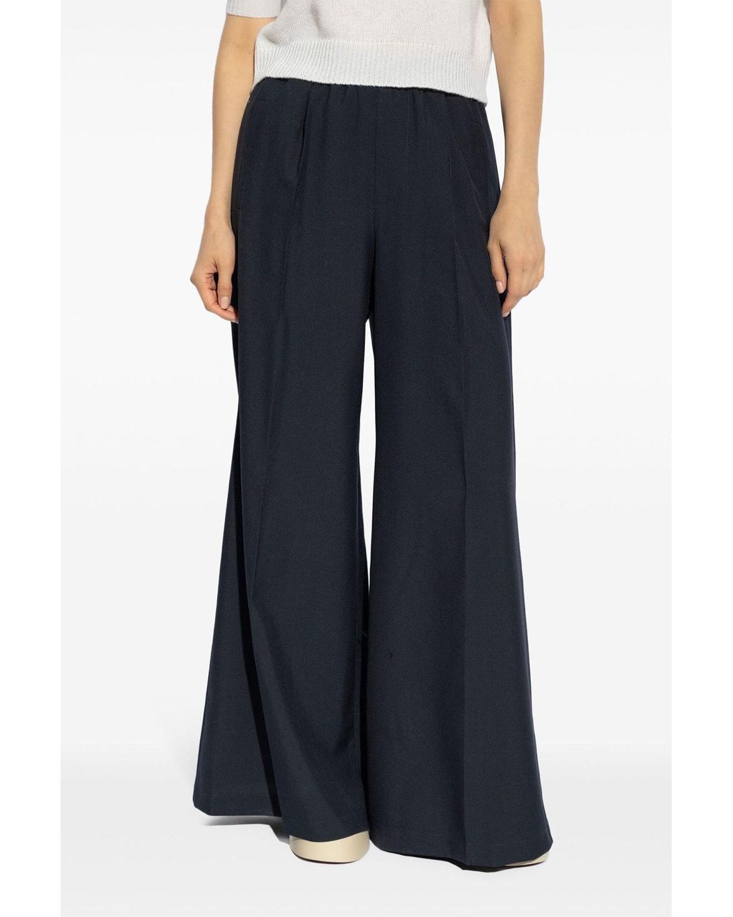 Marni Blue Logo Pants