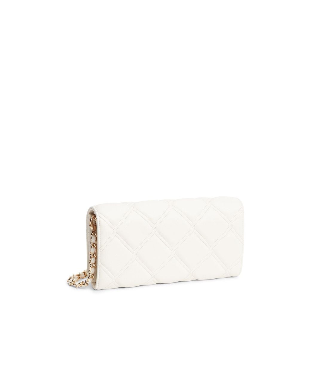 Tommy Hilfiger Diamond-Pattern Long-Chain Bag in White | Lyst UK