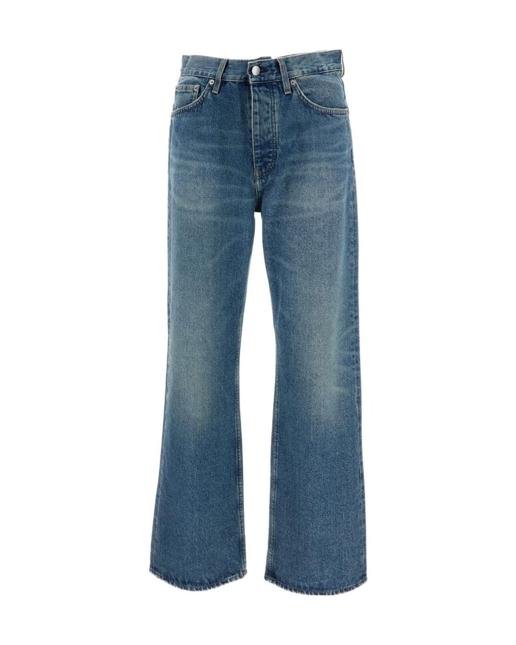 sunflower Blue Wide Leg Jeans for men