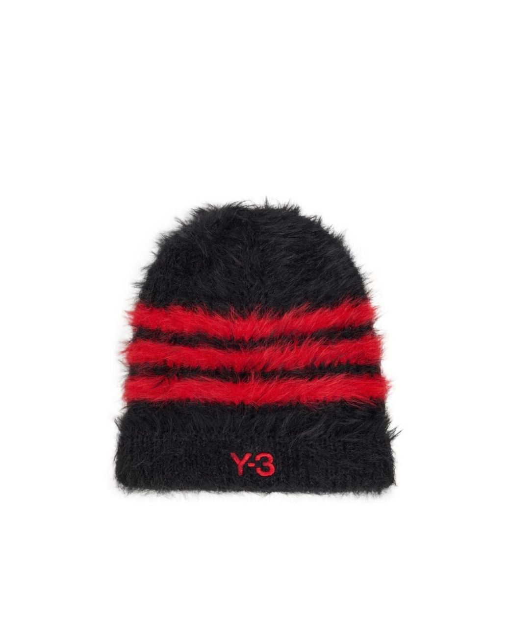 Y-3 Red Stripes Beanie for men