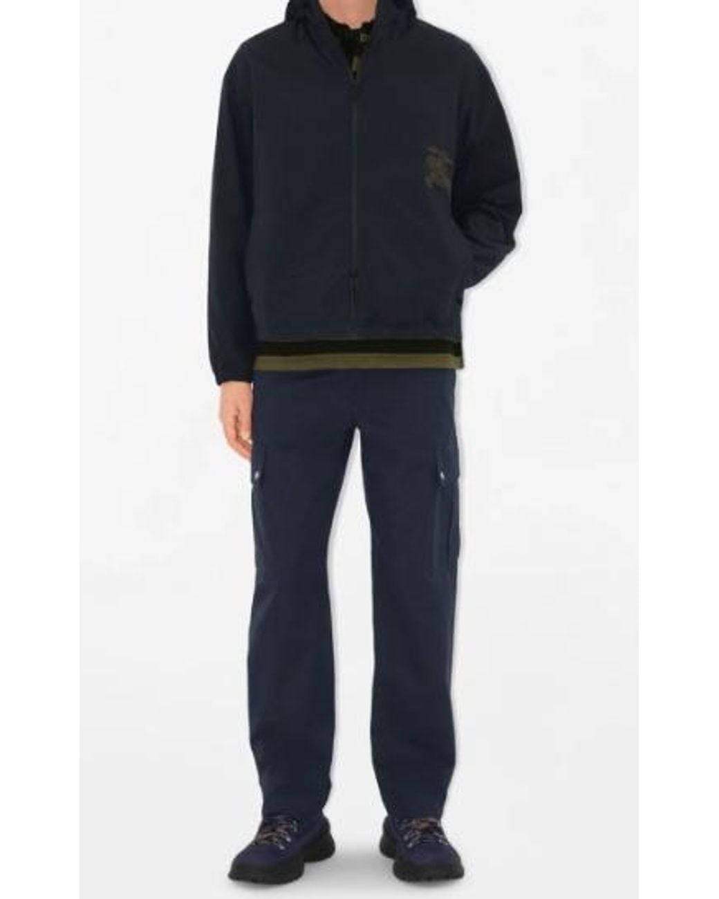 Burberry Blue Anorak for men