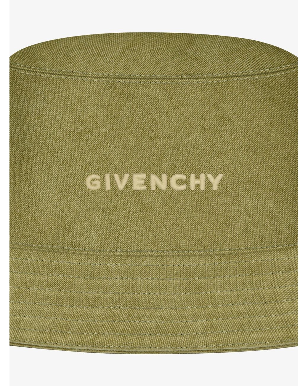 Givenchy Green Bucket Hat for men