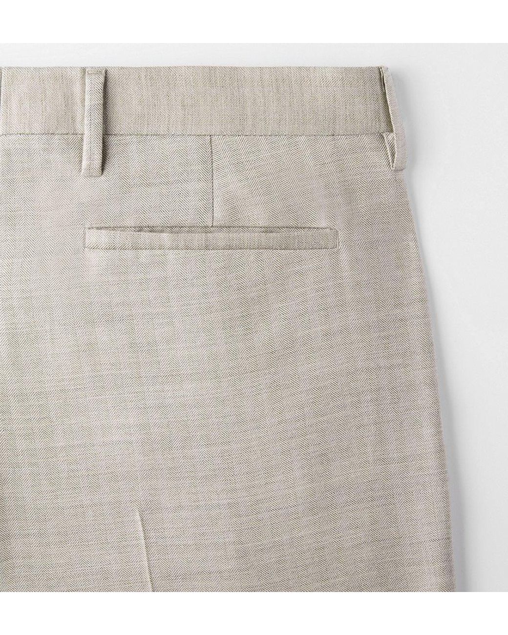Dior Gray Tailored Pants for men