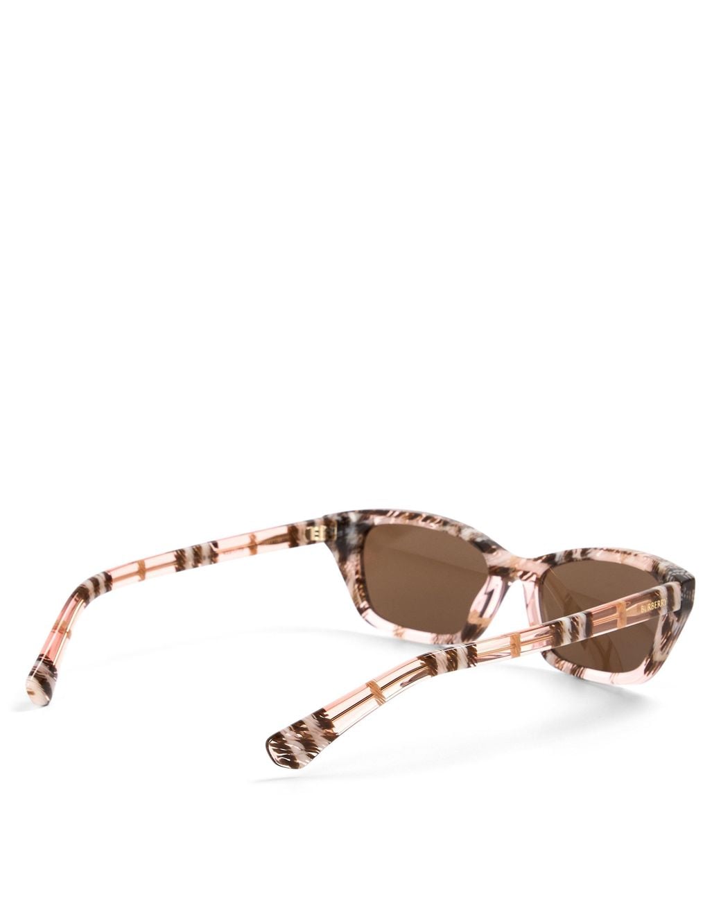 Burberry White Logo Detail Sunglasses