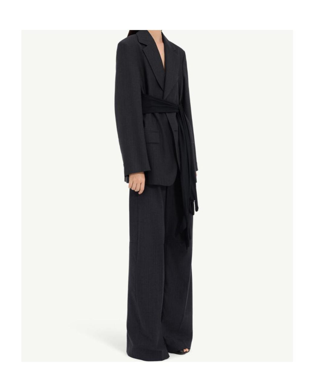 MM6 by Maison Margiela Black Tailored Glove Jacket