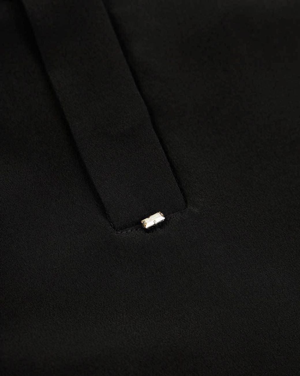 Sportmax Black T-Shirt With Round Neck And Long Sleeves