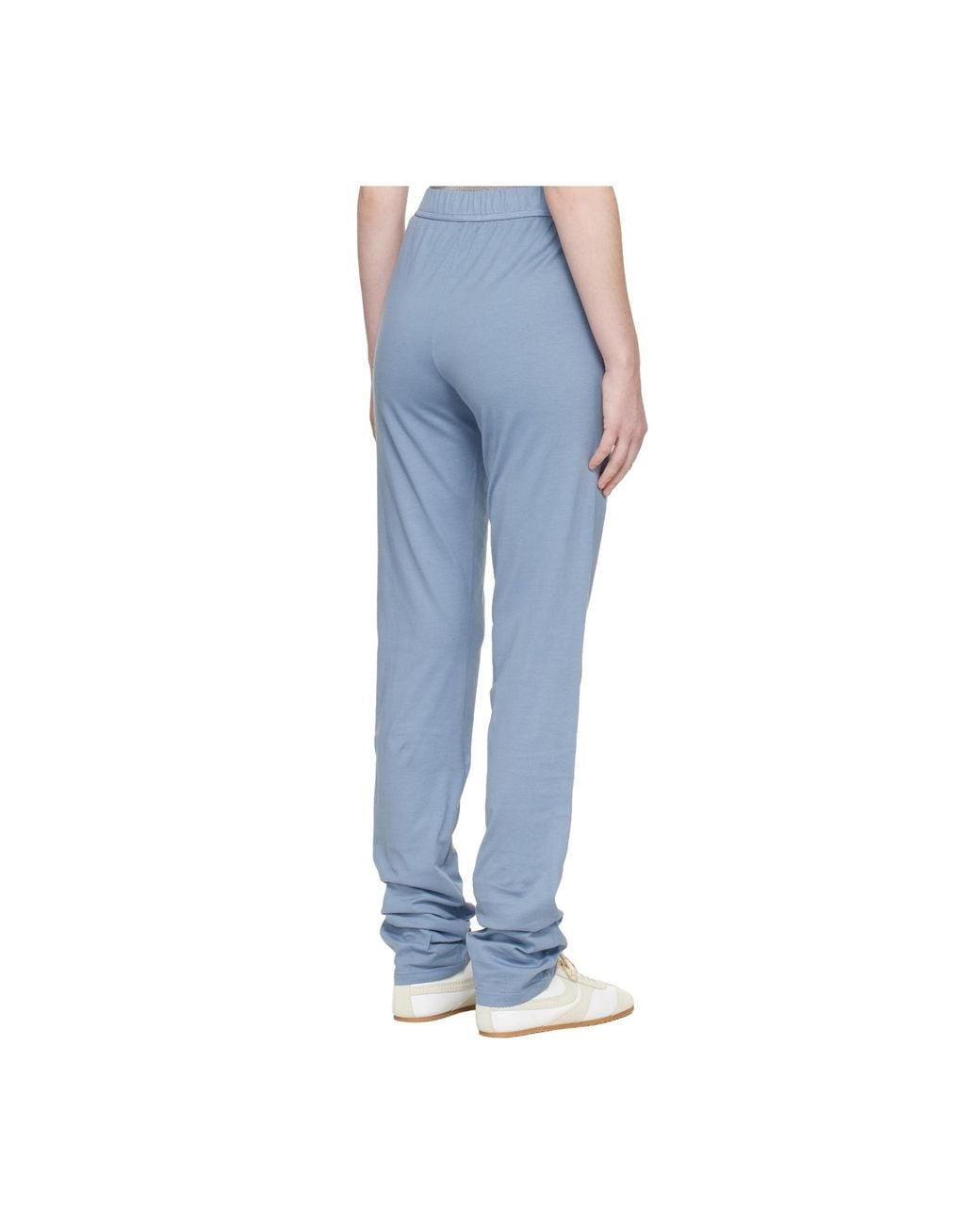 Rier Blue Elastic Waist Casual Pants