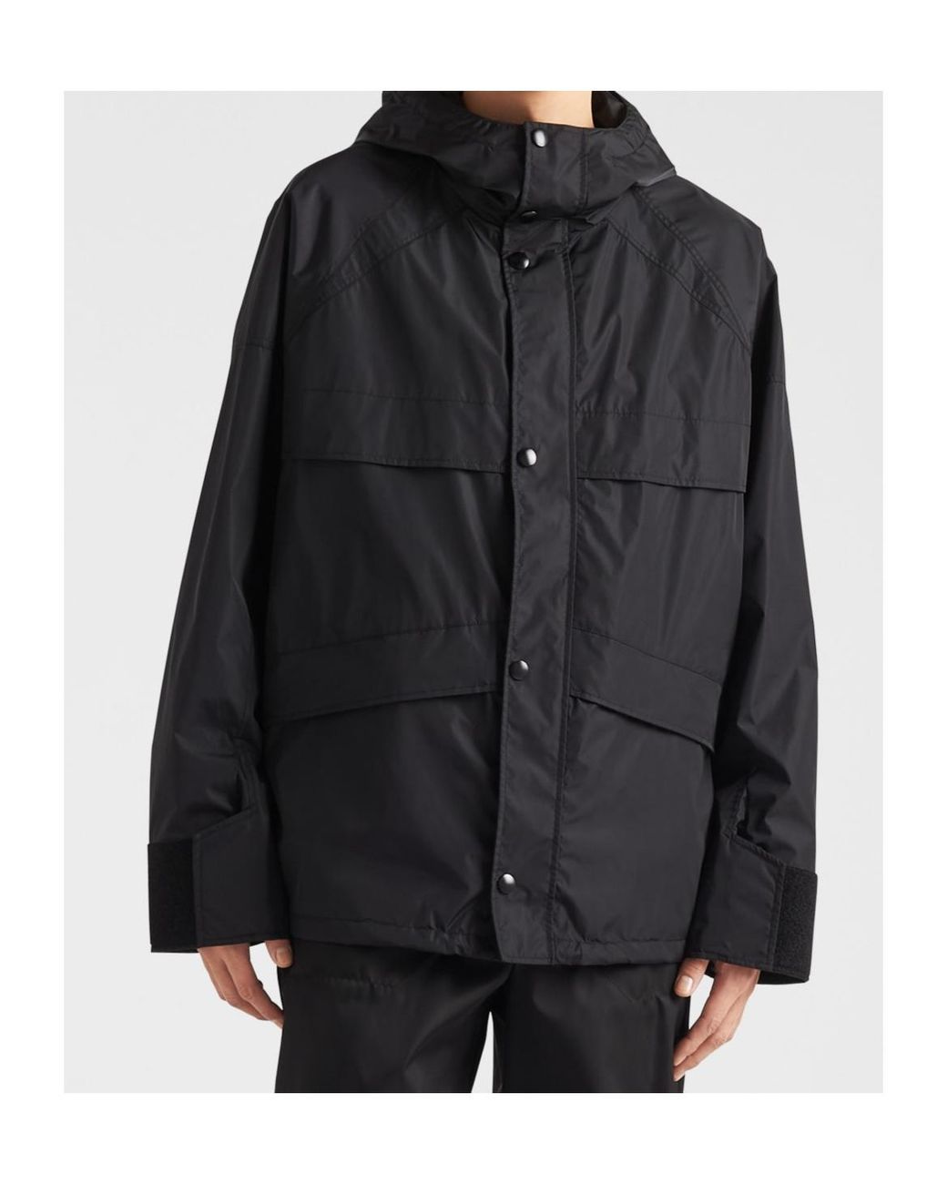 Prada Blue Technical Fabric Jacket for men