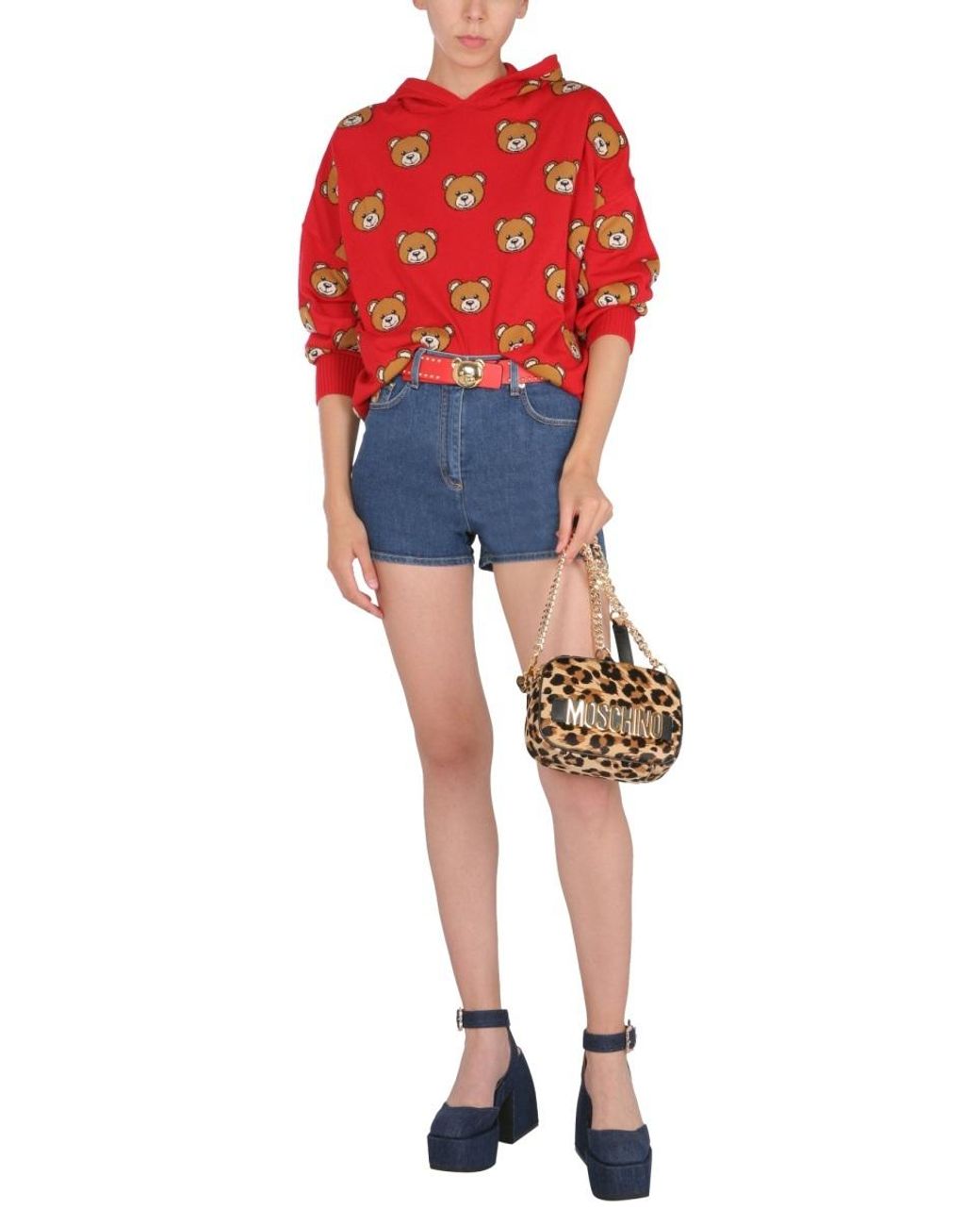 Moschino Blue Casual Shorts