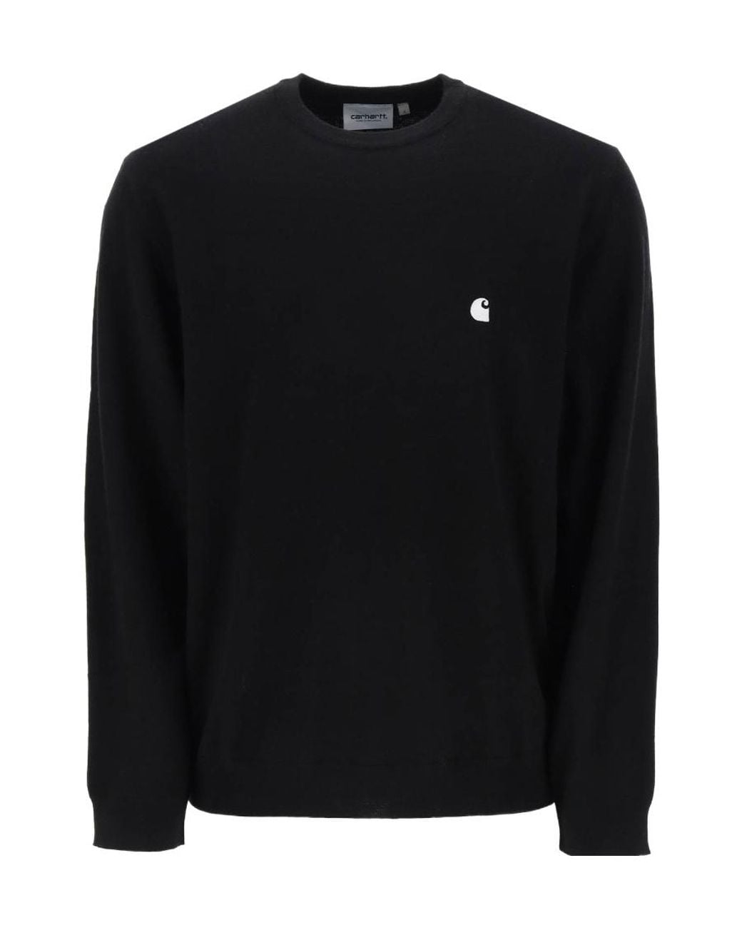 Carhartt Black Wip Logo Knitwear for men