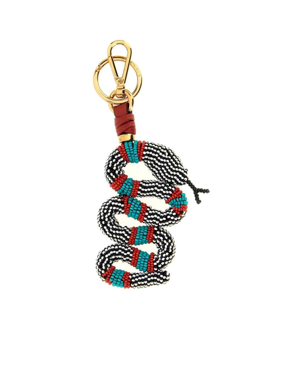 Etro Blue Snake Keyring