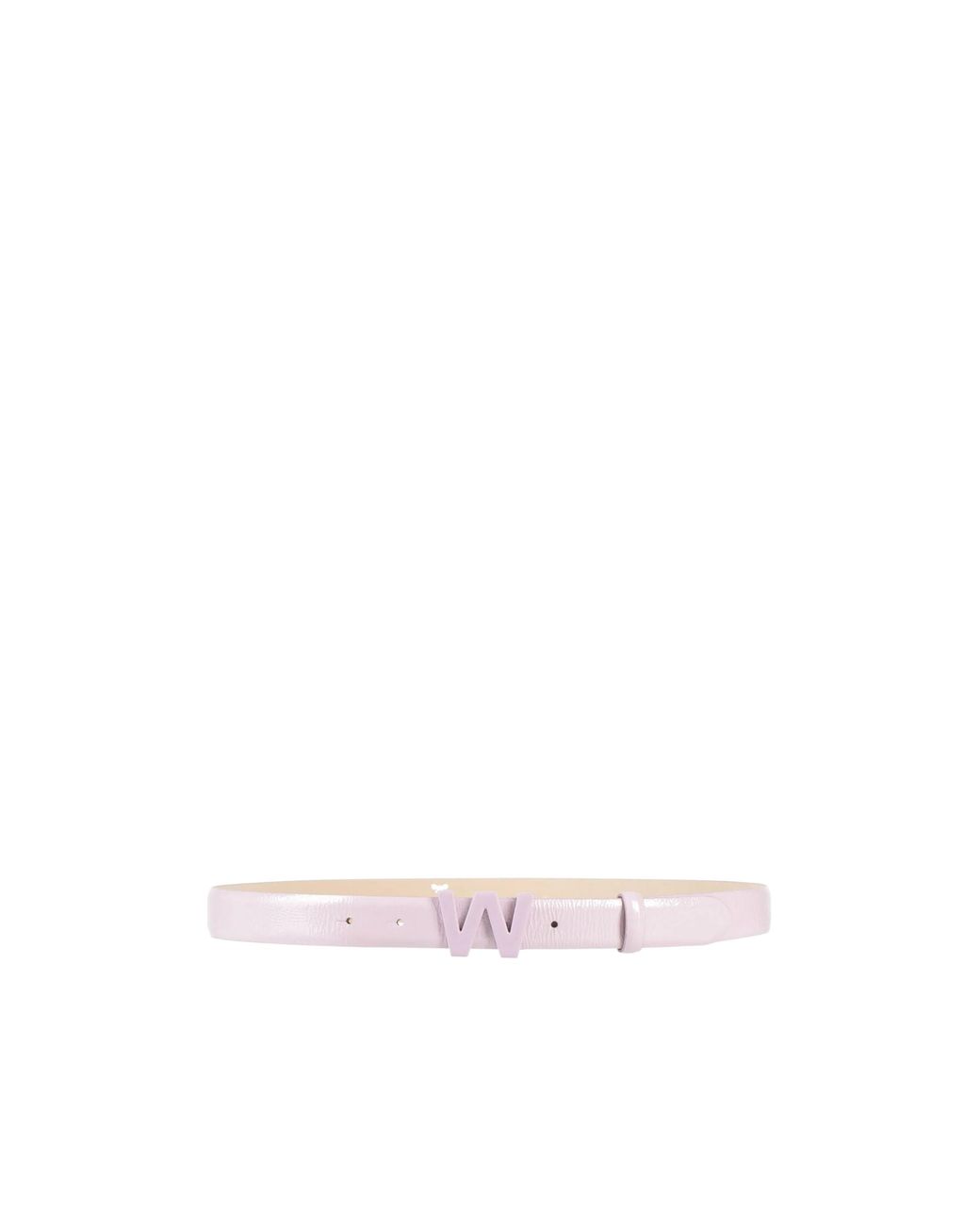 Weekend by Maxmara White Leather Belt