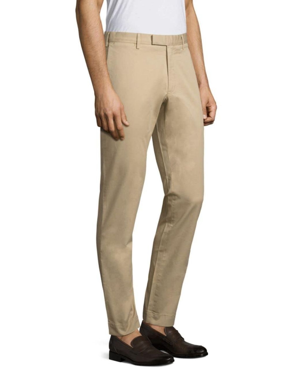 Polo Ralph Lauren Natural Mid Rise Chino Trousers for men