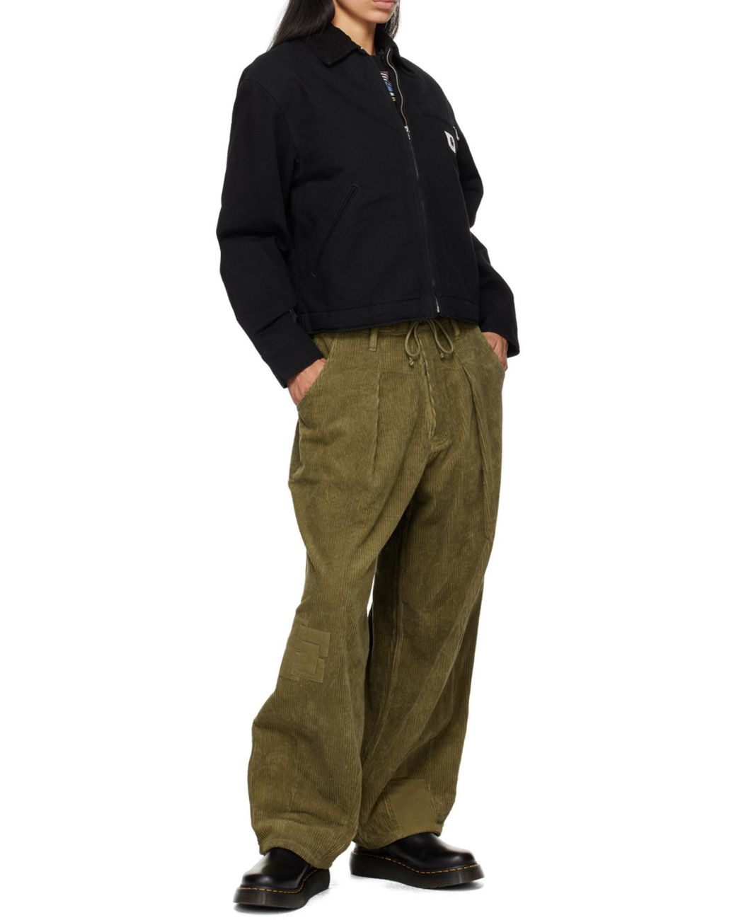 Carhartt Black Og Detroit Zip-Up Jacket