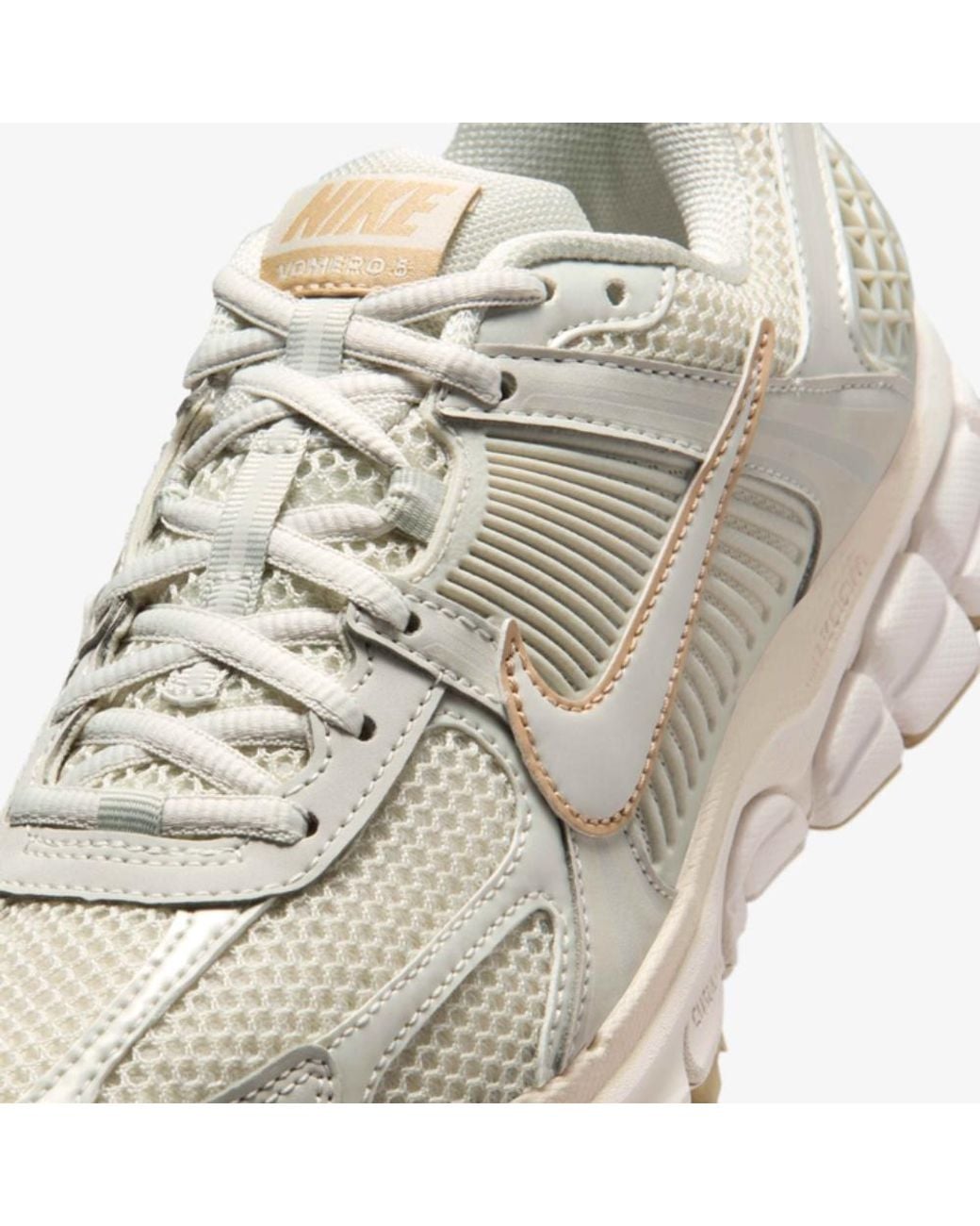 Nike Gray Zoom Vomero 5 Low Top Sneakers