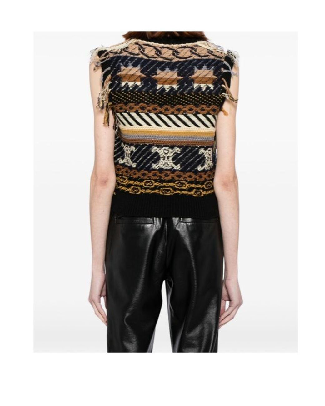 Céline Black Top