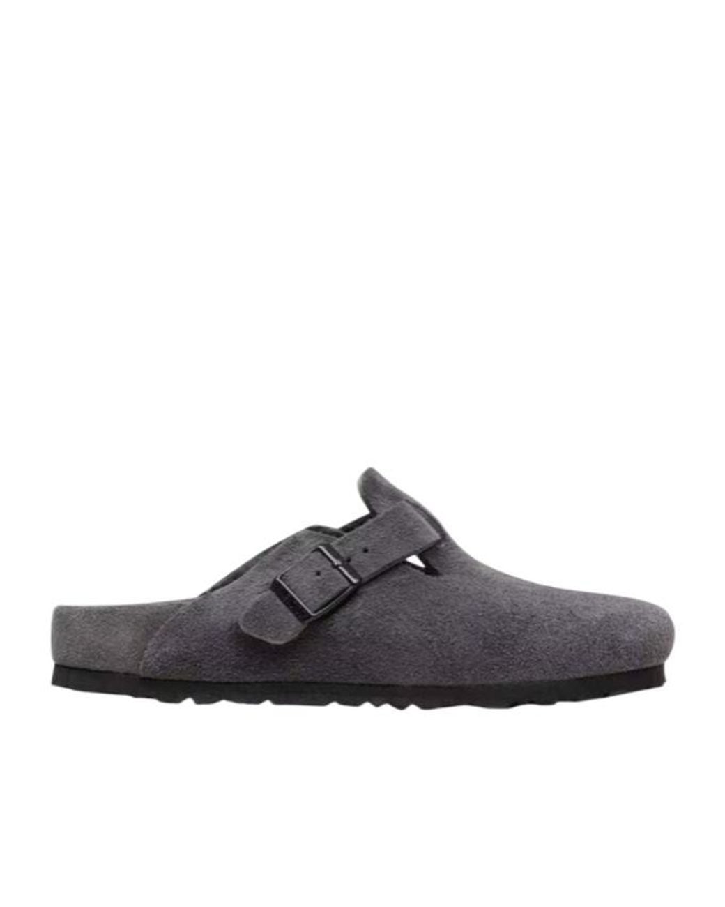 Birkenstock Brown Boston Buckled Clogs for men